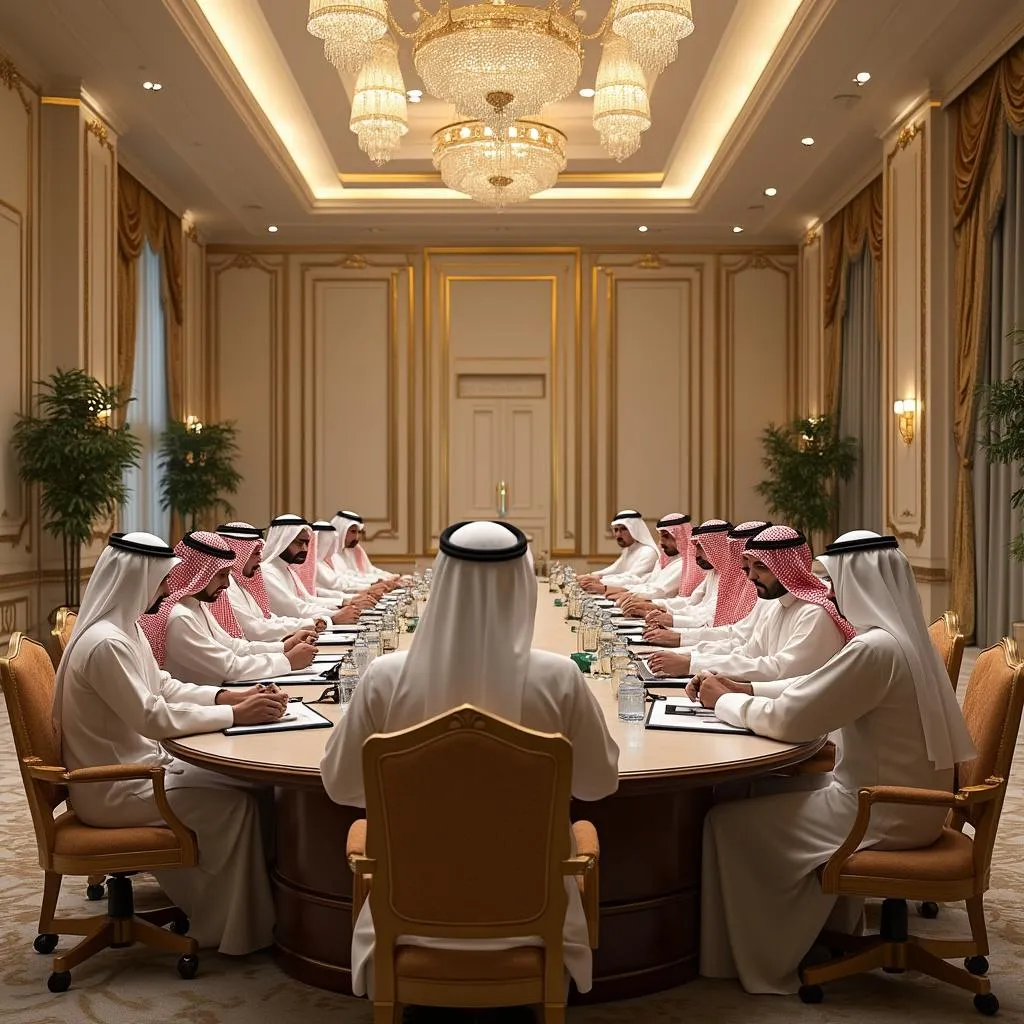 لقاء مع مستثمرين